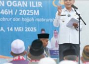 Wakil Bupati Ogan Ilir H. Ardani Lepas 267 Jamaah Calon Haji di Masjid Agung An-Nur